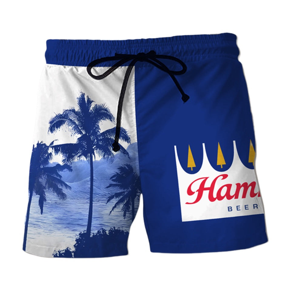 Full Size Custom Print Shorts For Men