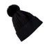 Double Layer Fleece Lined Knitting Beanie With Pompom