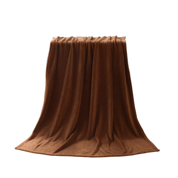 Custom Embroidery 59 X 78.5 In Coral Fleece Blanket