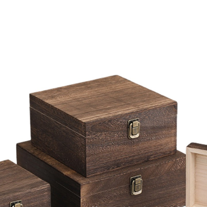 Vintage Wooden Storage Box