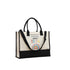 10oz Canvas Tote Bag Bottle Pocket Shoulder Strap Designed