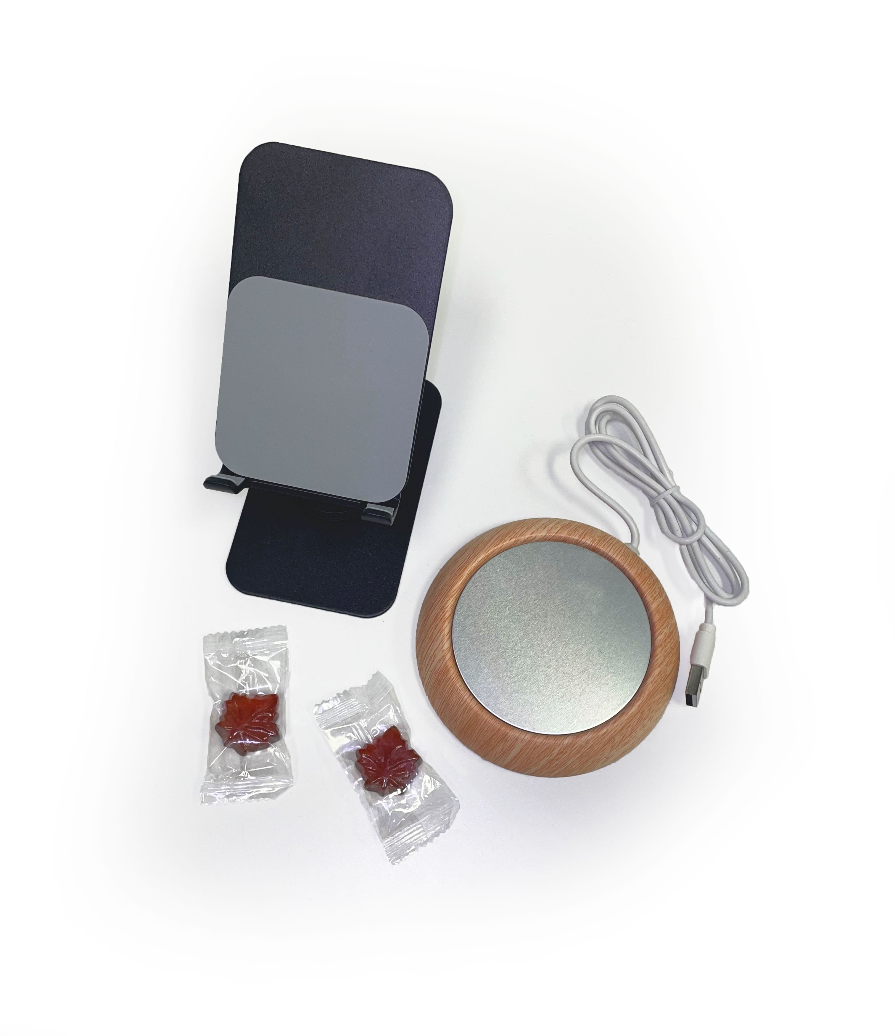 Schreibtisch-Buddy-Set mit Ahornbonbons