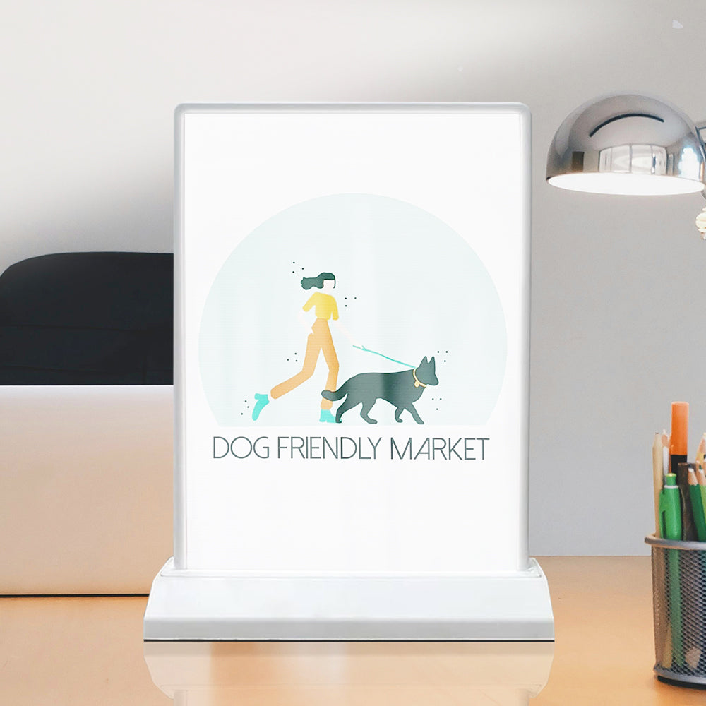 A5 Advertising Light Box Desktop Display