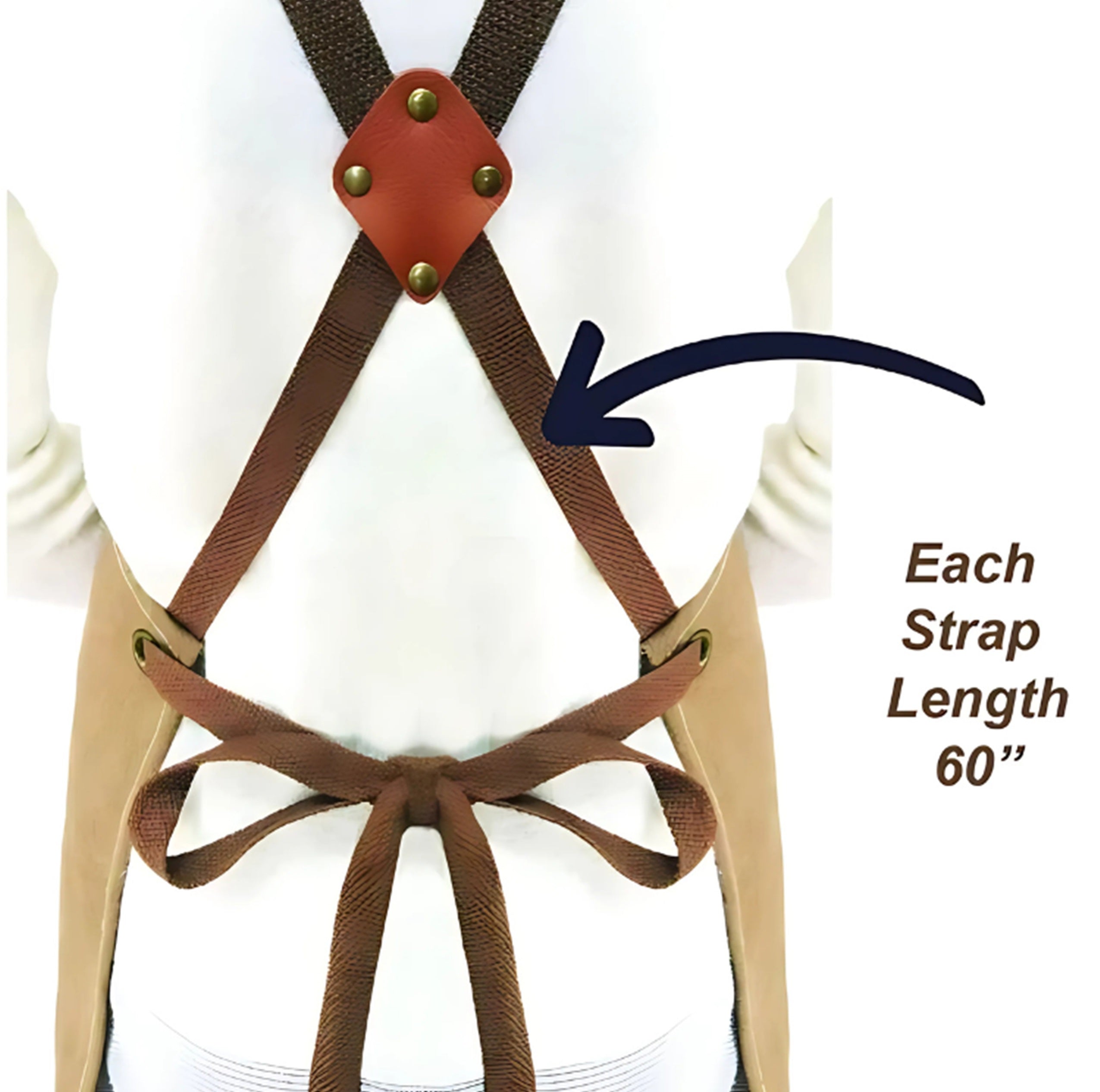 Canvas Apron With Removable Name Patch