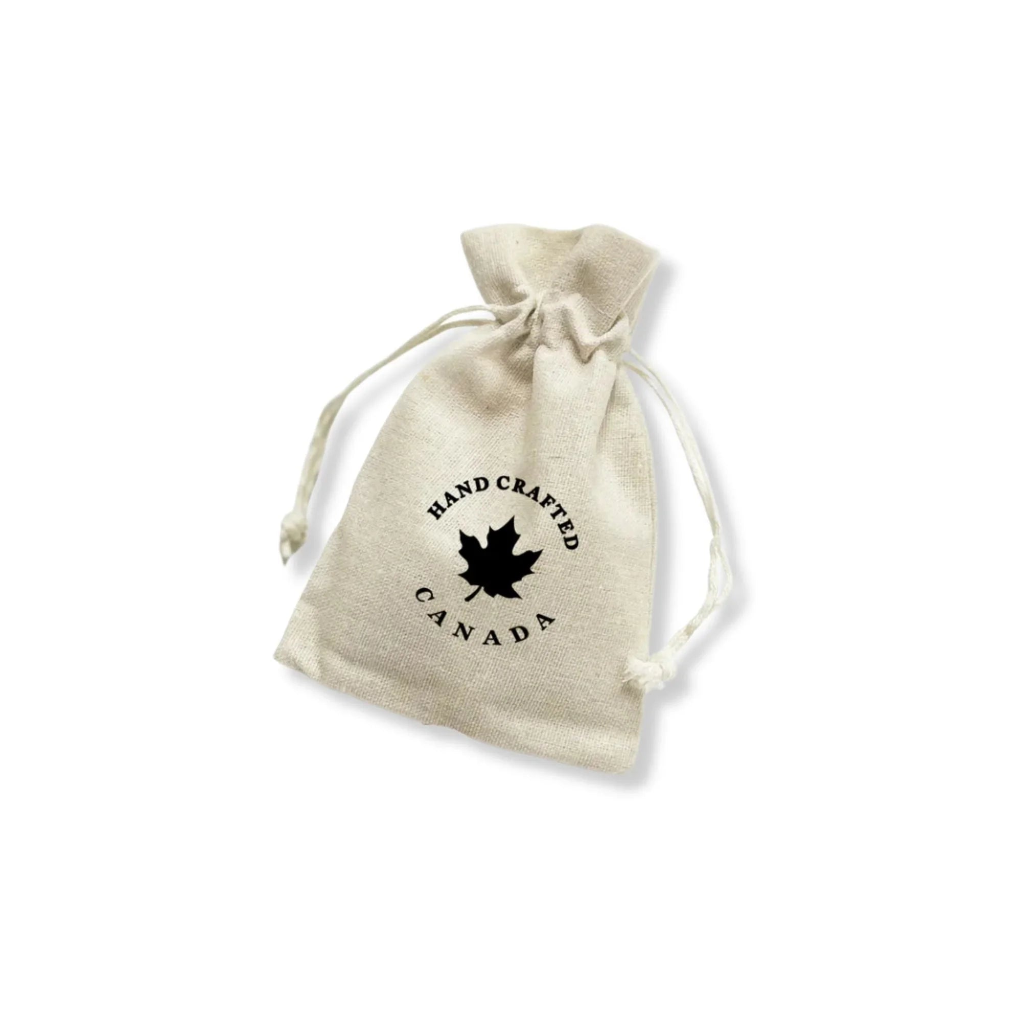 10 Maple Shape Candies In Cotton Bag - Delite Promotional Products