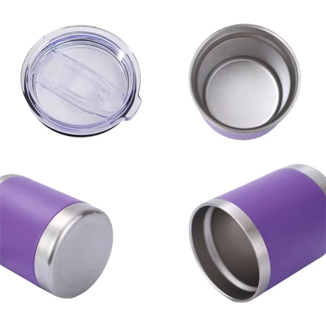 10 Oz Camping Mug With Lid - Delite Promotional Products