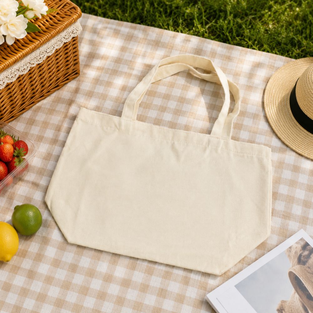 100% Cotton Canvas Tote 16 Inch - Delite Promotional Products