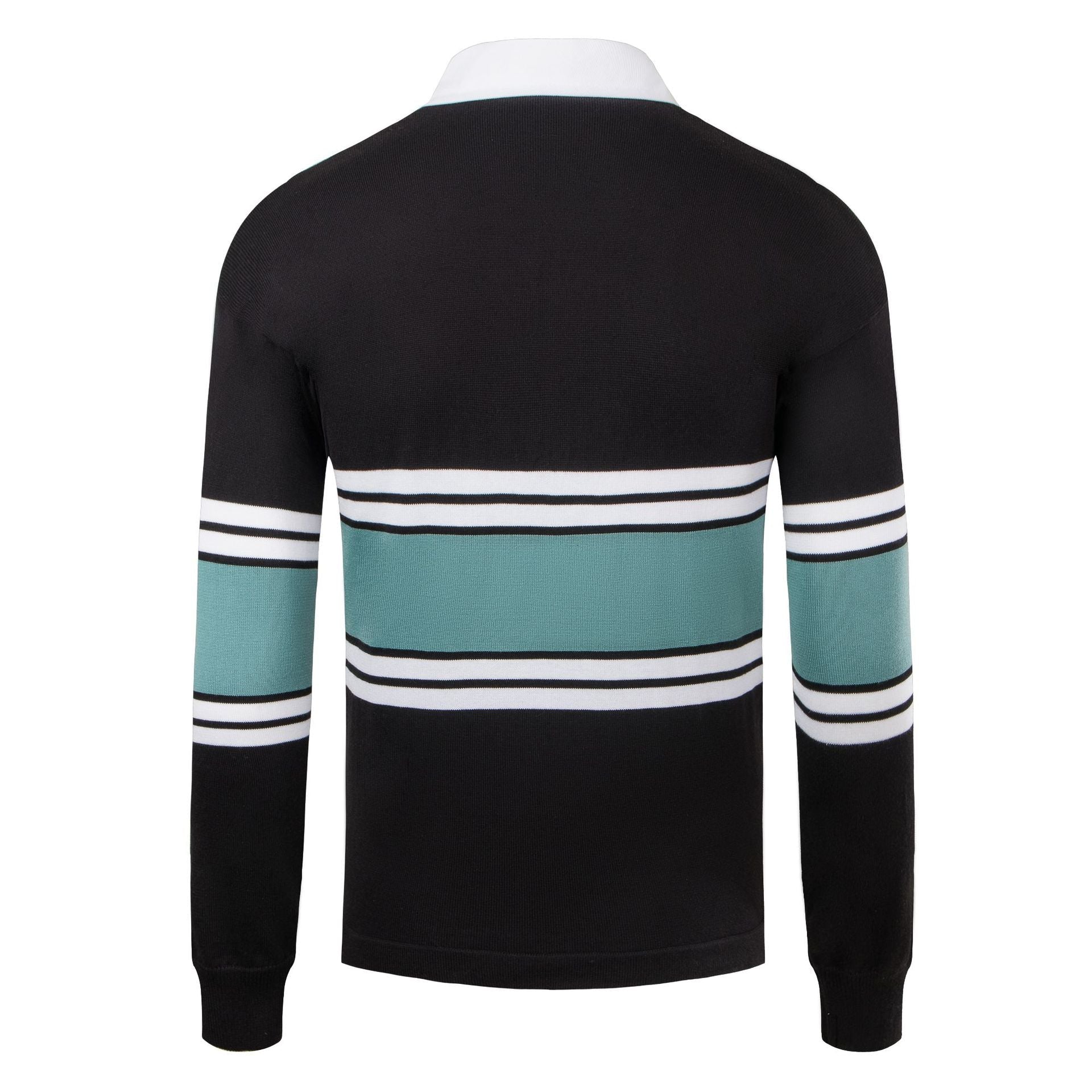 100% Cotton Full Sleeve Rugby Polo Shirt Collared - Delite Promotional Products