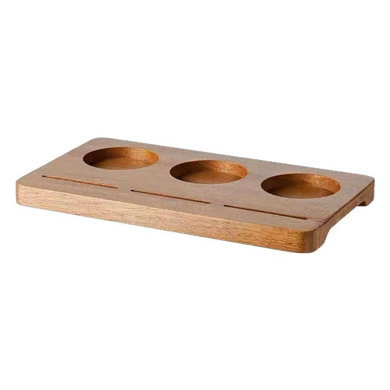 11.5 In Wood Serving Flight Tray - Delite Promotional Products