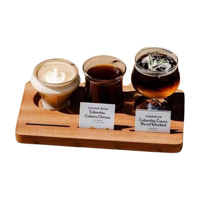 11.5 In Wood Serving Flight Tray - Delite Promotional Products