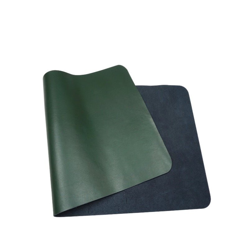 11.8 X23.6in Genuine Leather Mouse Pad With Wrapping Band - Delite Promotional Products