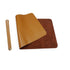 11.8 X23.6in Genuine Leather Mouse Pad With Wrapping Band - Delite Promotional Products