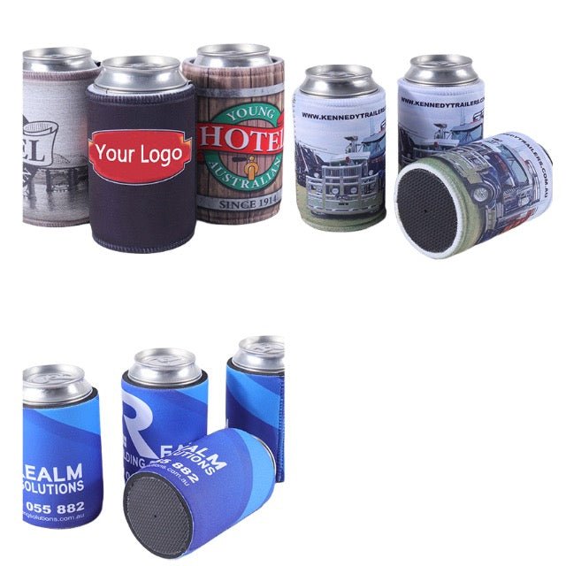 12oz Neoprene Wine Bottle Sleeve Can Cooler - Delite Promotional Products