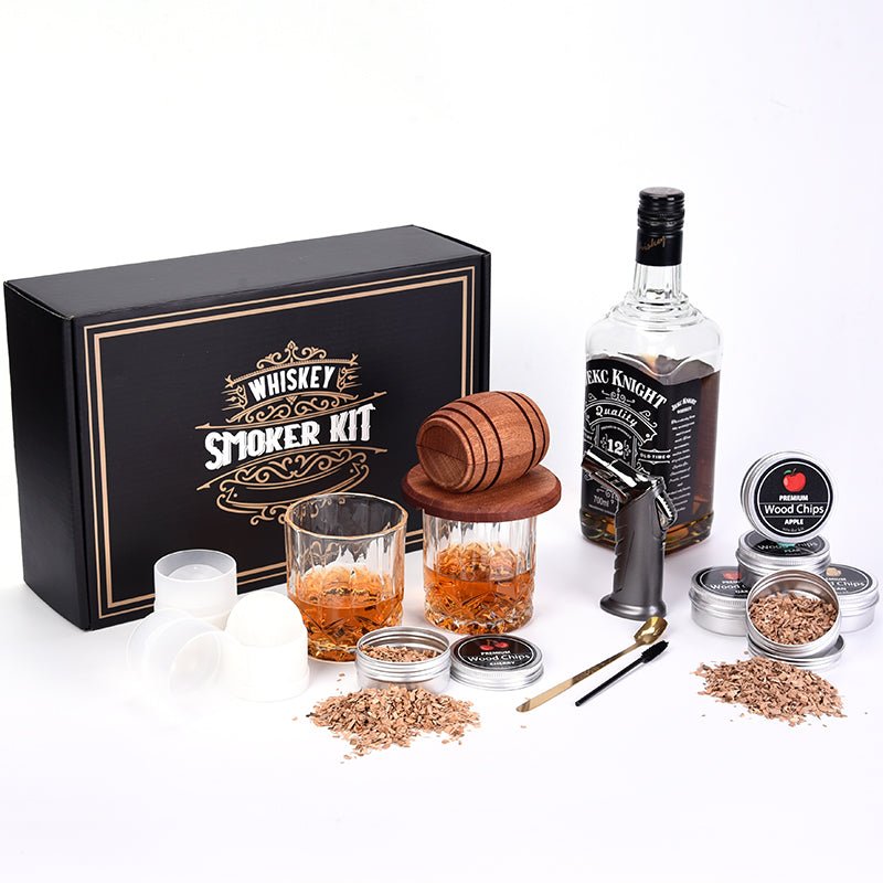 15pcs Whiskey Glass Cocktail Smoker Gift Set - Delite Promotional Products
