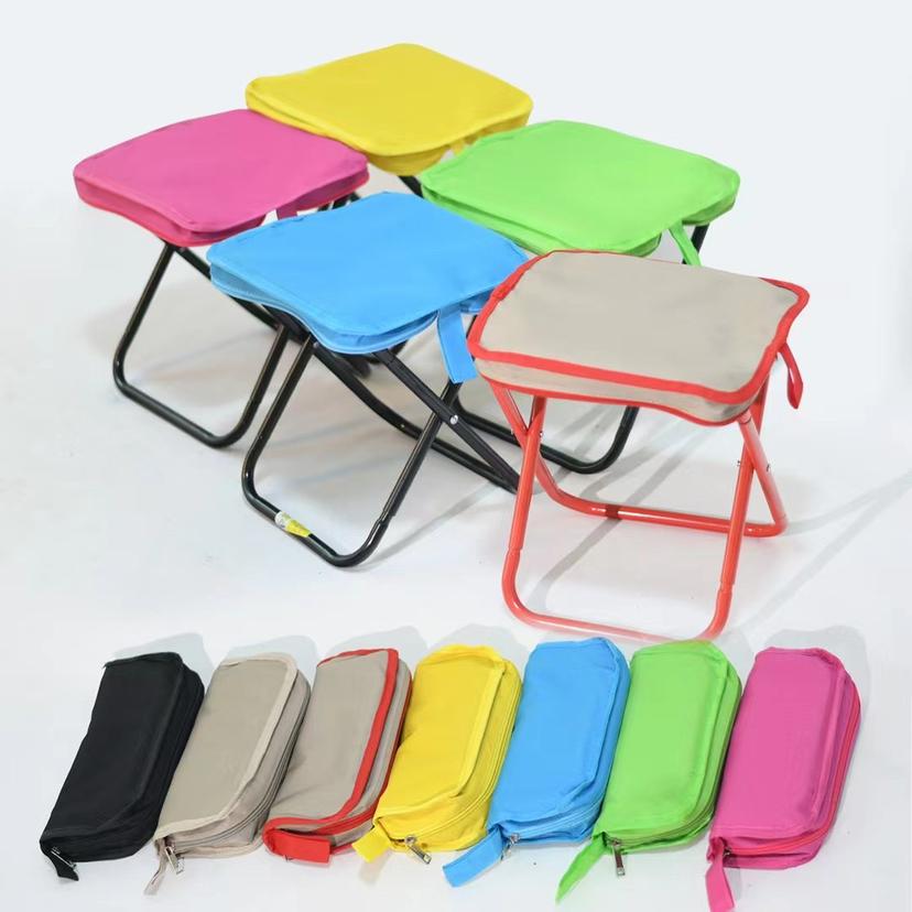 Foldable Stool Zip Closure