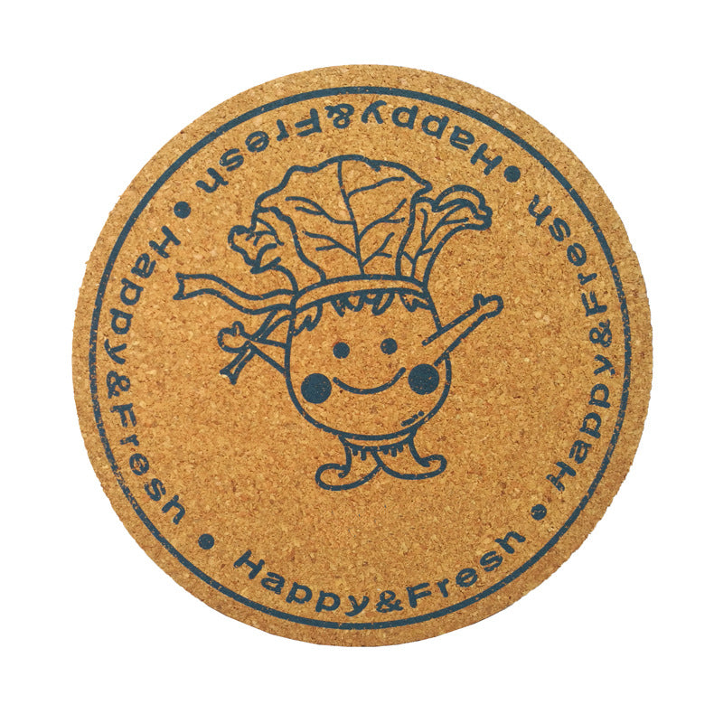 Cork Coaster 4 Pcs Set