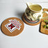 Cork Coaster 4 Pcs Set