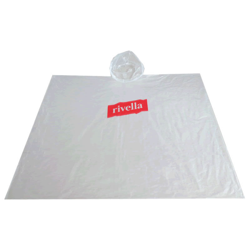 Disposable Rain Poncho For Adult