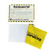 Oil Change Sticker Decals Double Sides Printed