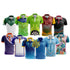 Full Size Printed Sports Polo Shirt Short Sleeves With Collar
