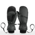 Waterproof Ski Mittens For Youth & Adult Zipper Pocket
