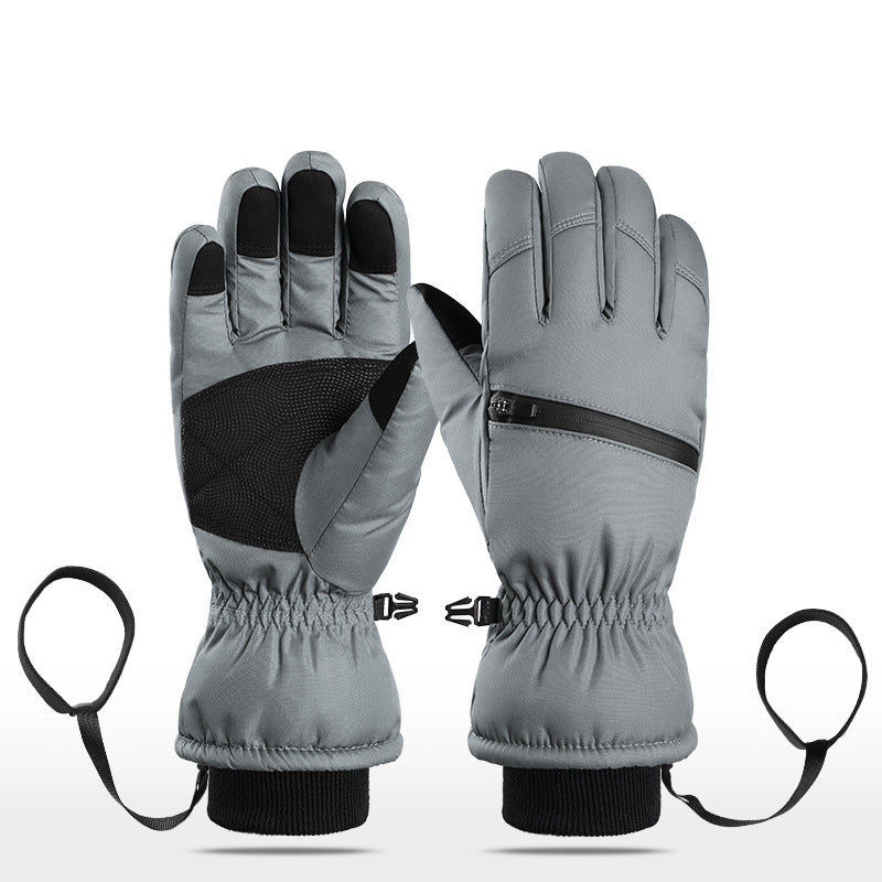 Skiing Gloves Waterproof Many Sizes Fits All With Pocket Design