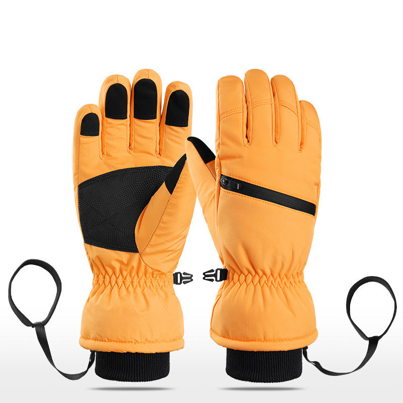Skiing Gloves Waterproof Many Sizes Fits All With Pocket Design