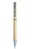 Natural Real Wood Ballpoint Pen Silver & Gold Color Clip