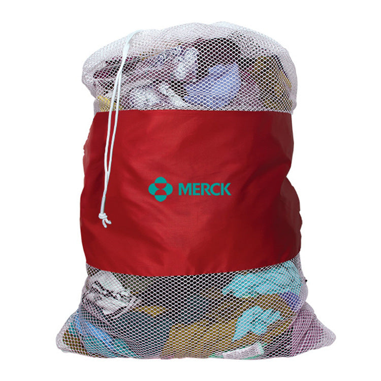 3.3ft All Mesh Washing Bag Drawstring Laundry Bag