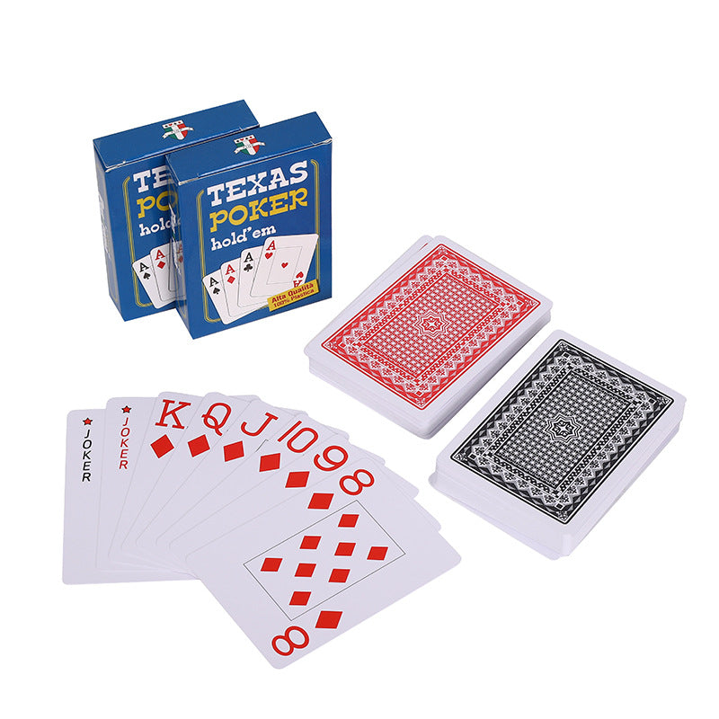 Pvc Waterproof Poker Playing Cards 2 Decks