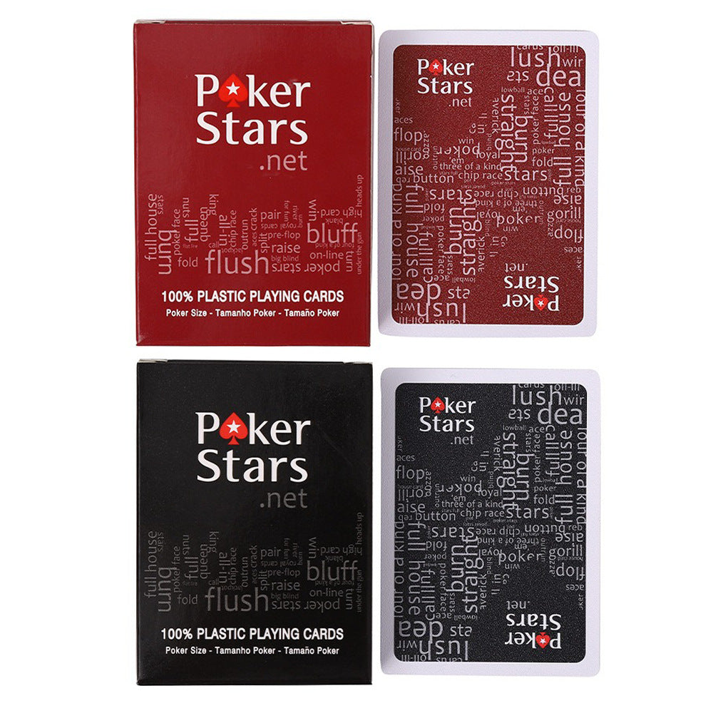 Pvc Waterproof Poker Playing Cards 2 Decks