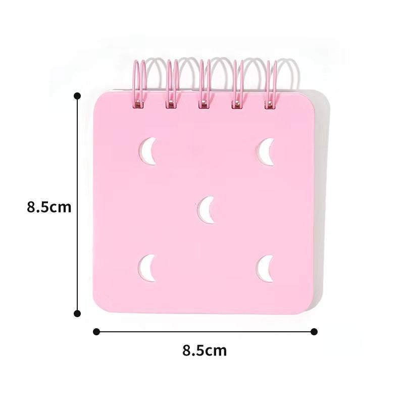 Cute Funny Spiral Notebook Pad 50 Sheets With Decor Holes