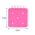 Cute Funny Spiral Notebook Pad 50 Sheets With Decor Holes