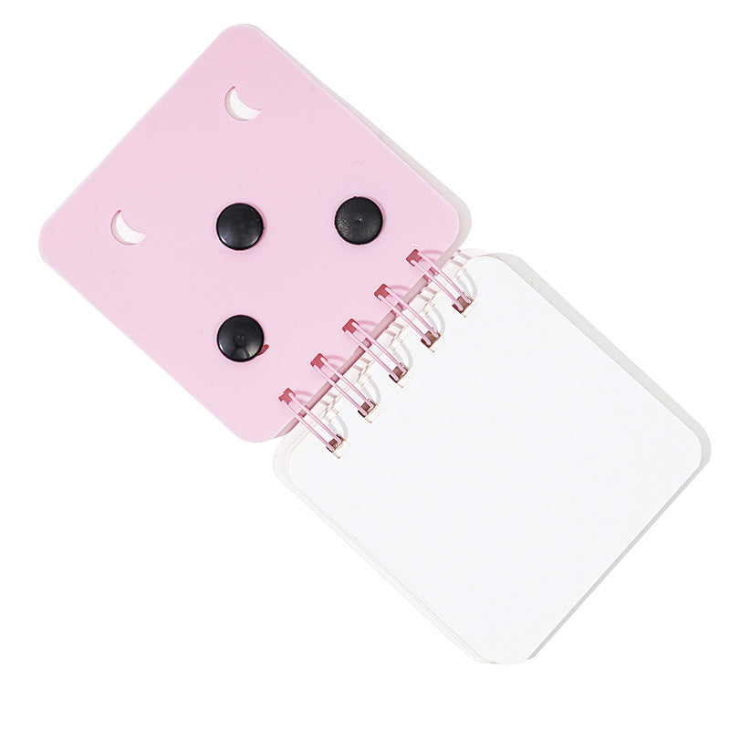 Cute Funny Spiral Notebook Pad 50 Sheets With Decor Holes