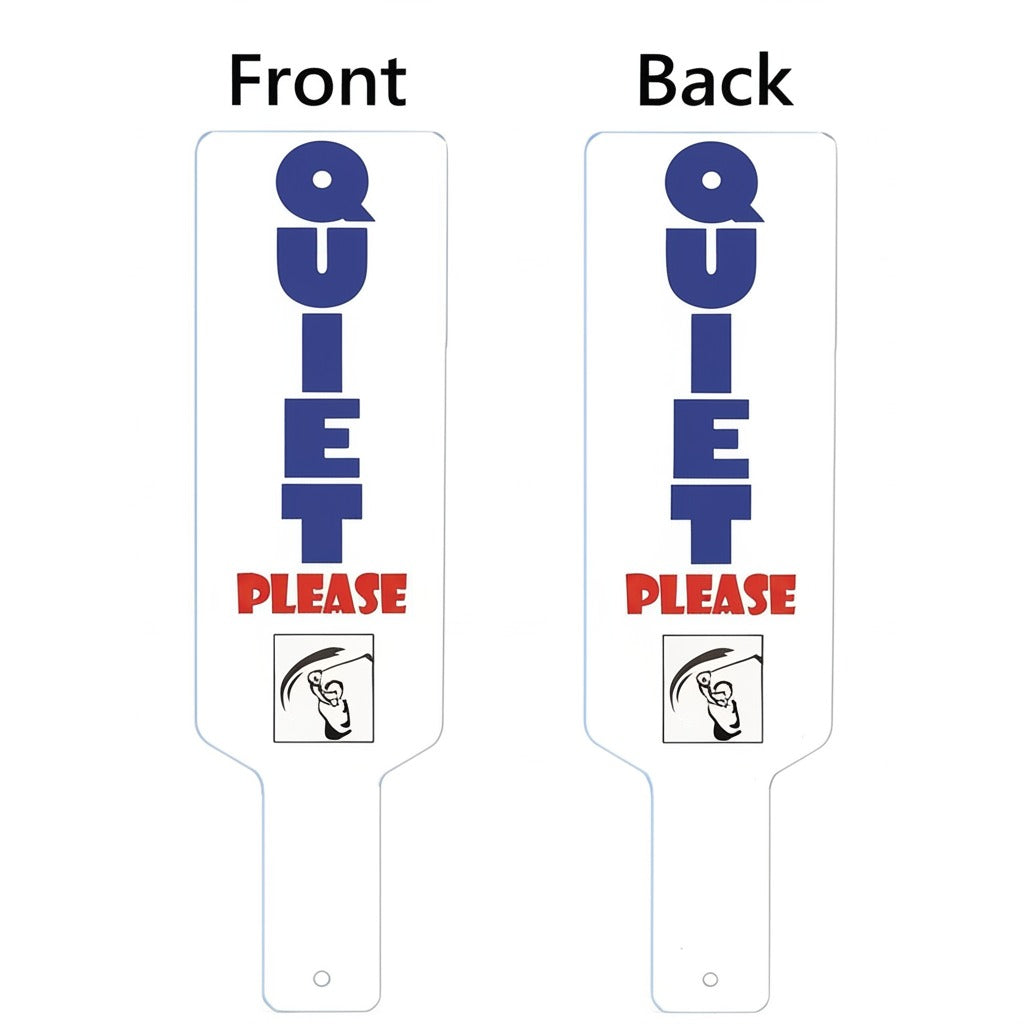 Golf Tee Box Marker Sign Plastic Two Sides Printed