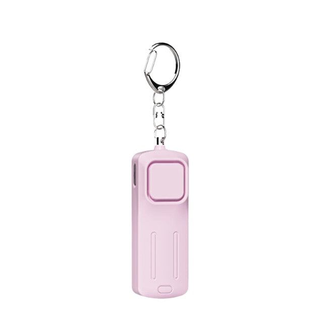 Led Light Safety Alarm Keychain Usb Charge