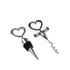 Heart Decor Stainless Steel Wine Opener Wine Stopper Set