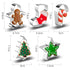 Christmas Stainless Steel Cookie Cutter Set