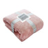 50 X 60in Super Soft Flannel Blanket Card Ribbon Vacuum-packed