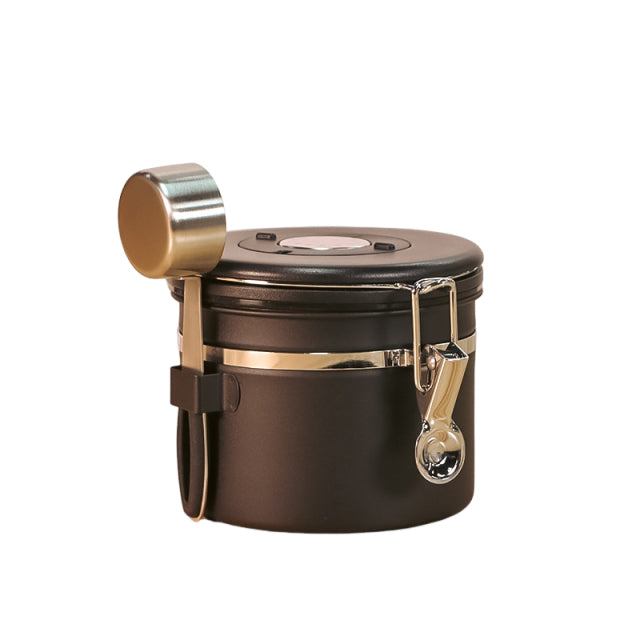 30oz Coffee Canisters Vacuum Storage Container With Spoon