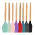 Wooden Handle Silicone Rubber Scraper