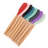 Wooden Handle Silicone Rubber Scraper