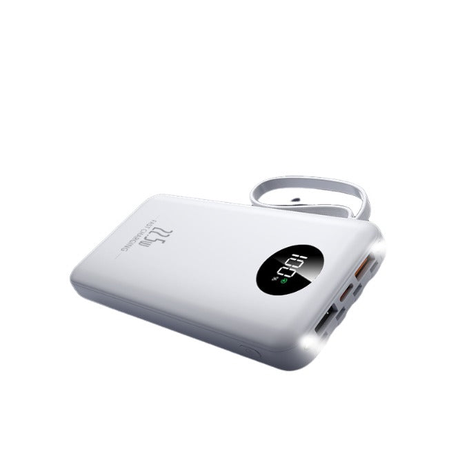 20k Mah Power Bank Wtih Torch Option High Capacity Portable Charger