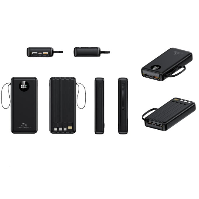 20k Mah Power Bank Wtih Torch Option High Capacity Portable Charger