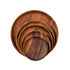 15 In Round Wooden Tray