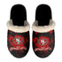 Custom Full Color Print Us Size Winter Slippers