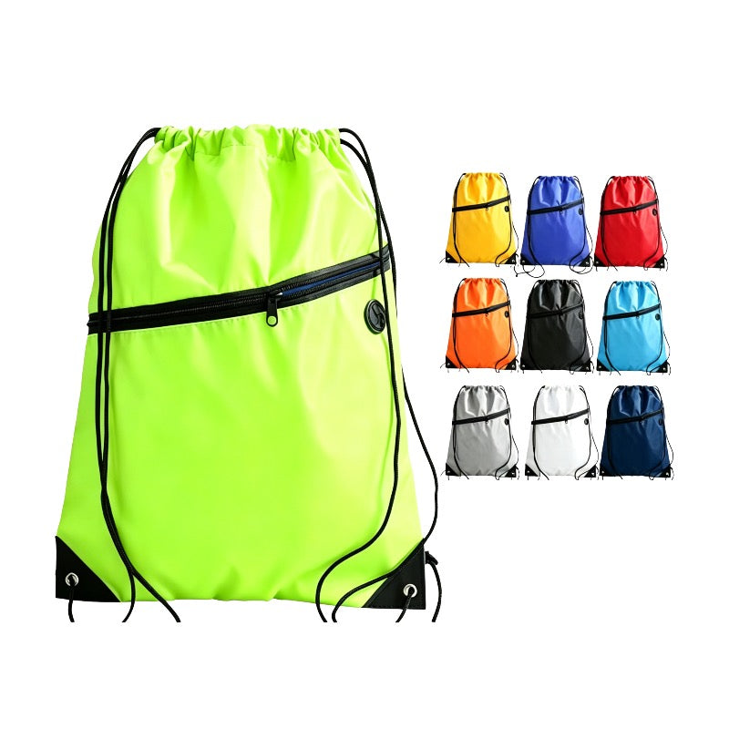 Polyester Drawstring Sports Backpack