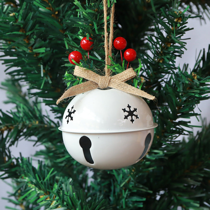 3in Hanging Iron Bell For Christmas Decoration