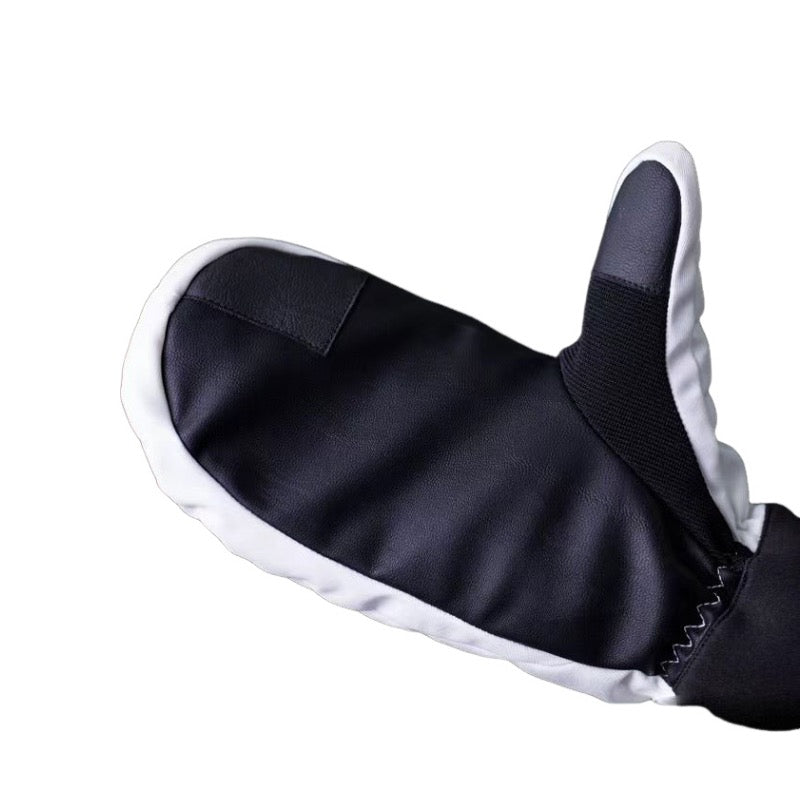 Waterproof Ski Mittens With Thumb Touchscreen