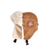 Winter Hat With Fold Down Ear Flaps & Whole Faux Fur Lining